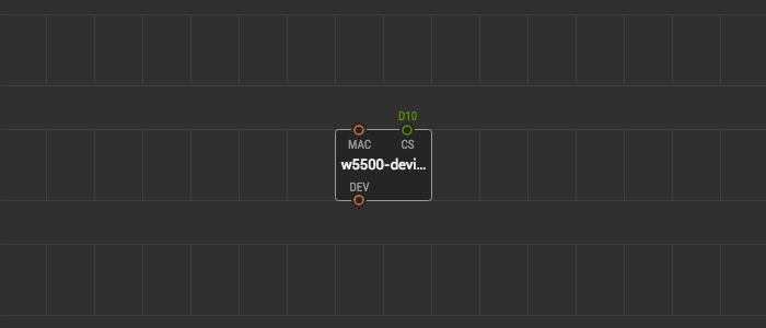 Ethernet shield device node